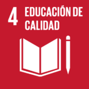 alt="ODS 4: Educación de Calidad"